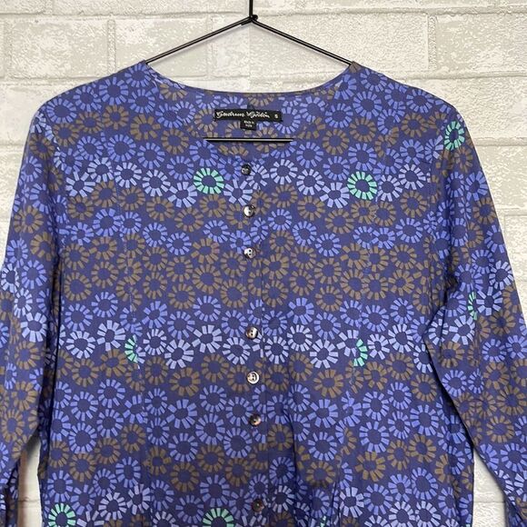 Gundrun Sjogen Organic Cotton Printed Button Down Tunic S - Picture 3 of 6